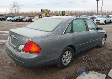 2001 Toyota Avalon Xl from USA, damaged, VIN 4T1BF28B41U189878